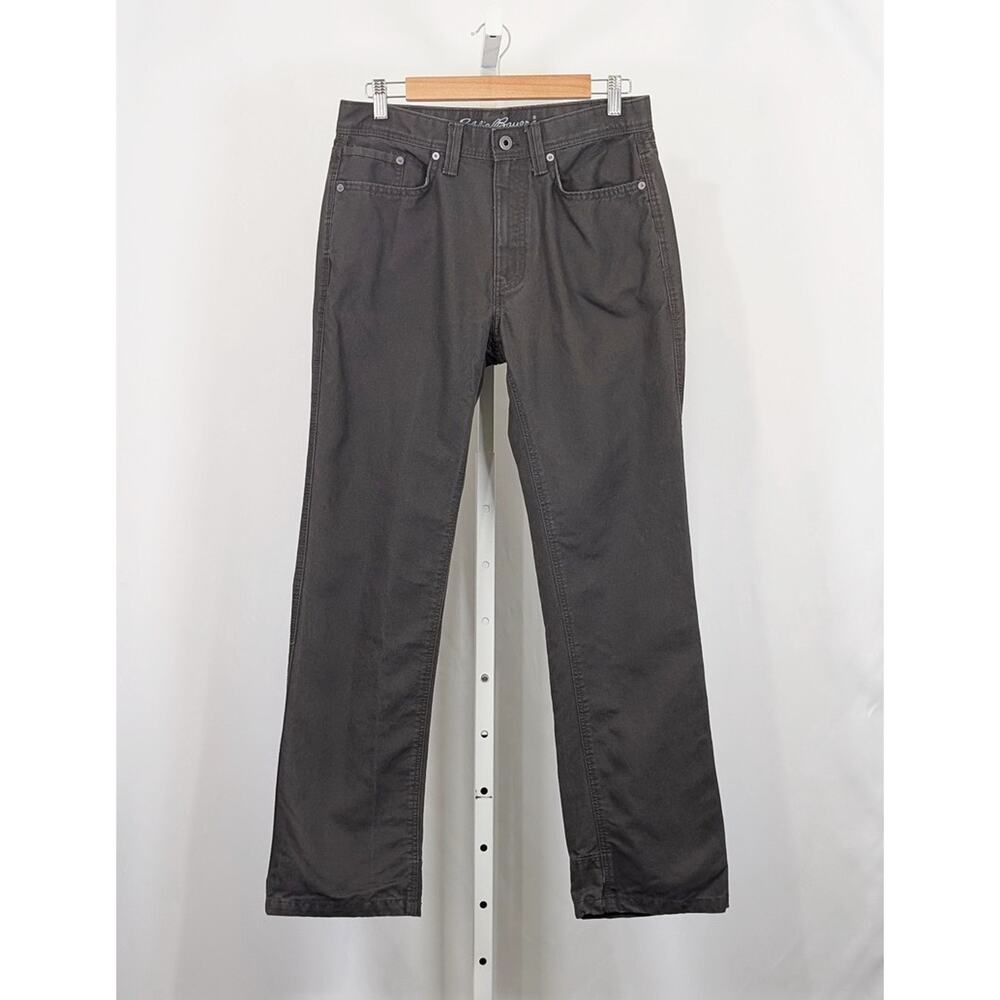 Eddie Bauer Pants Gray Cotton Utility Specially Dyed Men's Size 30 x 30